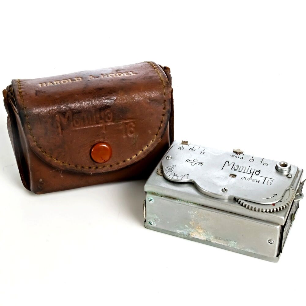 Mamiya Super 16 Subminiature Camera with Case - Shutter Works